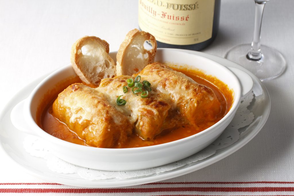 【ロールキャベツ 満天星風】
1980円（税込）